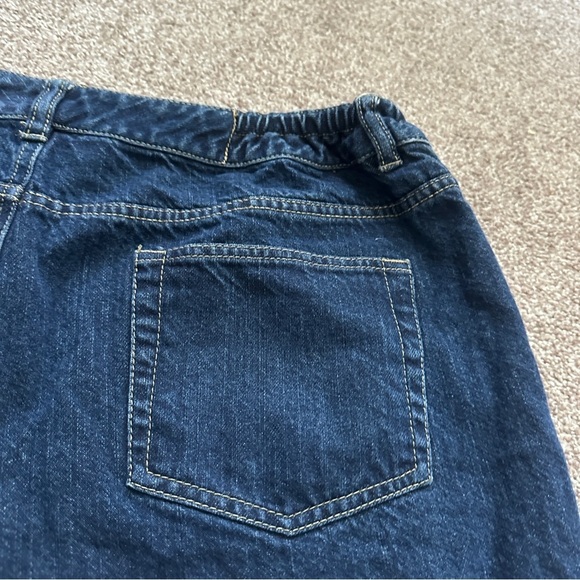 Liz Claiborne Paisley Embroidered Bootcut Dark Wash Jeans Women’s Plus Size 16W - Picture 12 of 16